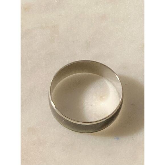 Mood ring thermal color, changing wedding band style ring 10.5 unisex - Picture 3 of 7